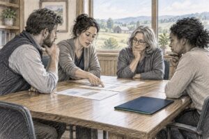 Rural health leaders selecting pilot partners